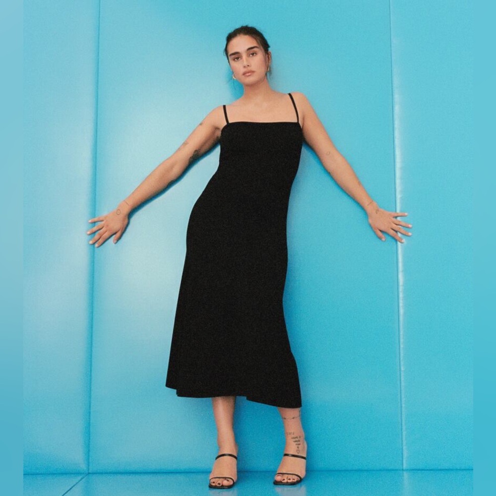 Zara Knit Dress with Straps 2281/002/800